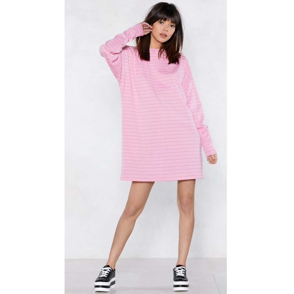 • Nasty Gal • Everthing’s Better In A Striped Sweater Dress ♡︎